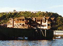 View of Puerto Montt kitchens